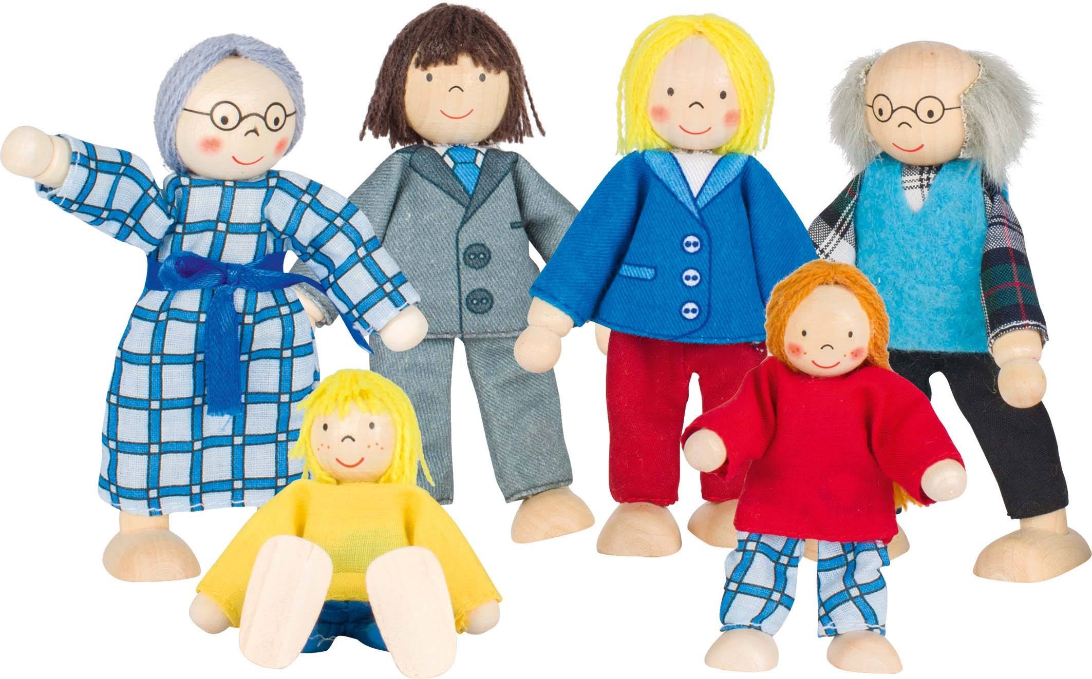 SO218 Biegepuppen City Familie