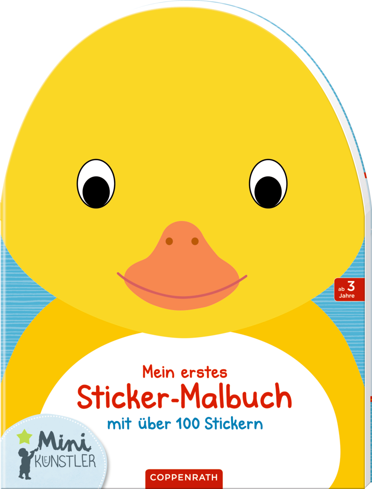 Mein erstes Sticker-Malbuch: Ente (Mini-Künstler)